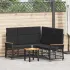 Set de canapele reclinabile pentru grădină 164 x 164 x 112 cm GartenMobel Dekor