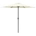 Umbrelă de soare cu stâlp aluminiu, antracit, 270 x 246 cm GartenMobel Dekor