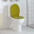 Capac WC cu închidere silențioasă, bej, oval GartenMobel Dekor