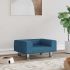 Pat de câini, albastru, 50x40x26,5 cm, catifea GartenMobel Dekor