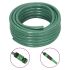 Furtun de grădină cu set de racorduri, verde, 0,5", 50 m, PVC GartenMobel Dekor