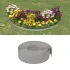 Borduri de grădină, 5 buc, gri, 10 m 10 cm, polietilenă GartenMobel Dekor