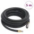 Furtun de aer hibrid, negru, 0,6", 100 m, cauciuc și PVC GartenMobel Dekor