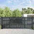 Poartă de grădină antracit 100x200 cm oțel GartenMobel Dekor