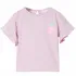 Tricou pentru copii cu mâneci cu volane, lila, 116 GartenMobel Dekor