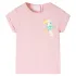 Tricou pentru copii, roz deschis, 116 GartenMobel Dekor