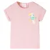 Tricou pentru copii, roz deschis, 116 GartenMobel Dekor