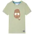 Tricou pentru copii cu mâneci scurte, galben, 92 GartenMobel Dekor