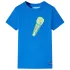 Tricou pentru copii, albastru aprins, 116 GartenMobel Dekor