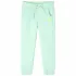 Pantaloni de trening pentru copii, verde aprins, 140 GartenMobel Dekor