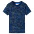Tricou pentru copii, bleumarin, 128 GartenMobel Dekor