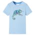 Tricou pentru copii cu mâneci scurte, albastru deschis, 116 GartenMobel Dekor