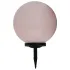 Lămpi solare de exterior cu LED, 3 buc, 20 cm, RGB, sferic GartenMobel Dekor