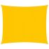 Pânză parasolar, galben, pătrat, 4x4 m HDPE, 160 g/m² GartenMobel Dekor