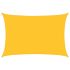 Pânză parasolar galben dreptunghiular 3,5x4,5m HDPE 160 g/m² GartenMobel Dekor