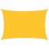 Pânză parasolar galben dreptunghiular 3,5x4,5m HDPE 160 g/m² GartenMobel Dekor