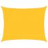 Pânză parasolar galben dreptunghiular 3,5x4,5m HDPE 160 g/m² GartenMobel Dekor