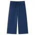 Pantaloni pentru copii cu picioare largi, bleumarin, 140 GartenMobel Dekor