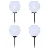 Lămpi de exterior pentru alee LED 8 buc. 15 cm, cu țăruș de sol GartenMobel Dekor