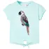 Tricou pentru copii, turcoaz deschis, 116 GartenMobel Dekor