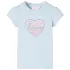 Tricou pentru copii albastru deschis 128 GartenMobel Dekor