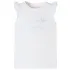 Tricou pentru copii cu mâneci cu volane, alb, 116 GartenMobel Dekor