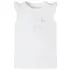 Tricou pentru copii cu mâneci cu volane, alb, 116 GartenMobel Dekor