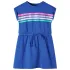 Rochie pentru copii cu șnur, albastru cobalt, 116 GartenMobel Dekor