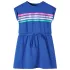 Rochie pentru copii cu șnur, albastru cobalt, 116 GartenMobel Dekor