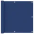 Paravan de balcon, albastru, 90x800 cm, 100% poliester oxford GartenMobel Dekor