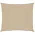 Pânză parasolar, bej, 5x7 m, țesătură oxford, dreptunghiular GartenMobel Dekor