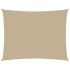 Pânză parasolar, bej, 5x7 m, țesătură oxford, dreptunghiular GartenMobel Dekor