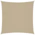 Parasolar, bej, 7x7 m, țesătură oxford, pătrat GartenMobel Dekor