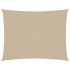 Pânză parasolar, bej, 5x7 m, țesătură oxford, dreptunghiular GartenMobel Dekor
