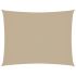 Pânză parasolar, bej, 5x7 m, țesătură oxford, dreptunghiular GartenMobel Dekor