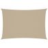 Pânză parasolar, bej, 5x7 m, țesătură oxford, dreptunghiular GartenMobel Dekor