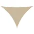 Parasolar, bej, 4x5x5 m, țesătură oxford, triunghiular GartenMobel Dekor