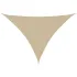Parasolar, bej, 4x5x5 m, țesătură oxford, triunghiular GartenMobel Dekor