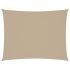 Pânză parasolar, bej, 5x7 m, țesătură oxford, dreptunghiular GartenMobel Dekor