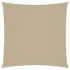 Parasolar, bej, 7x7 m, țesătură oxford, pătrat GartenMobel Dekor