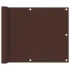 Paravan de balcon, maro, 90x800 cm, 100% poliester oxford GartenMobel Dekor