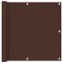 Paravan de balcon, maro, 90x800 cm, 100% poliester oxford GartenMobel Dekor