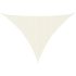 Parasolar, galben, 4x5x5 m, țesătură oxford, triunghiular GartenMobel Dekor