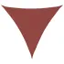 Parasolar, cărămiziu, 5x5x6 m, țesătură oxford, triunghiular GartenMobel Dekor