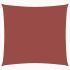 Pânză parasolar, cărămiziu, 4x4 m, țesătură oxford, pătrat GartenMobel Dekor