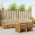 Seturi de canapele 8 pcs natural Lemn Solid de Acacia GartenMobel Dekor