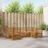 Seturi de canapele 6 pcs natural Lemn Solid de Acacia GartenMobel Dekor
