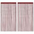 Perdele șir 2 buc Portocaliu 100x250 cm GartenMobel Dekor
