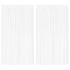 Draperii franjuri, 2 buc., 100 x 250 cm, alb GartenMobel Dekor