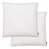 Perne, umplutură din puf/pene, 2 buc, 80x80 cm Alb GartenMobel Dekor